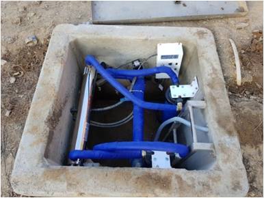 경기 화성 만의사 약수터(화성시 맑은물 사업소) UV 정수장치 설치사진