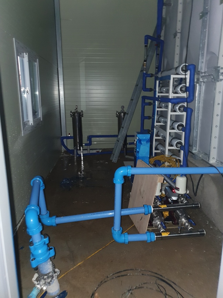 충북 청주 에버스쿨(주택단지 급수시설) R.O장치 설치사진