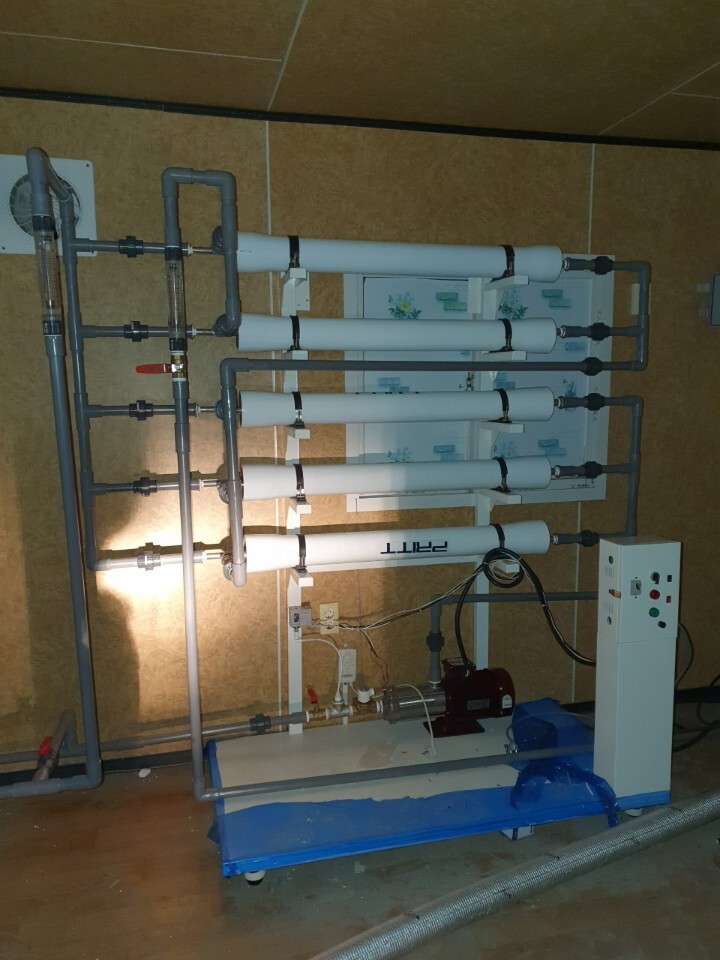 선진식품 R.O정수장치 설치사진