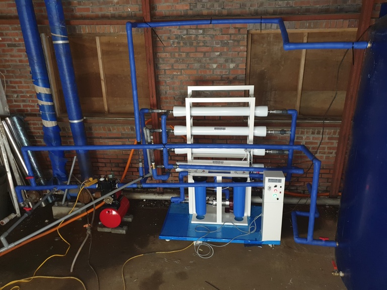 충남 예산 웰푸드 R.O장치 설치사진