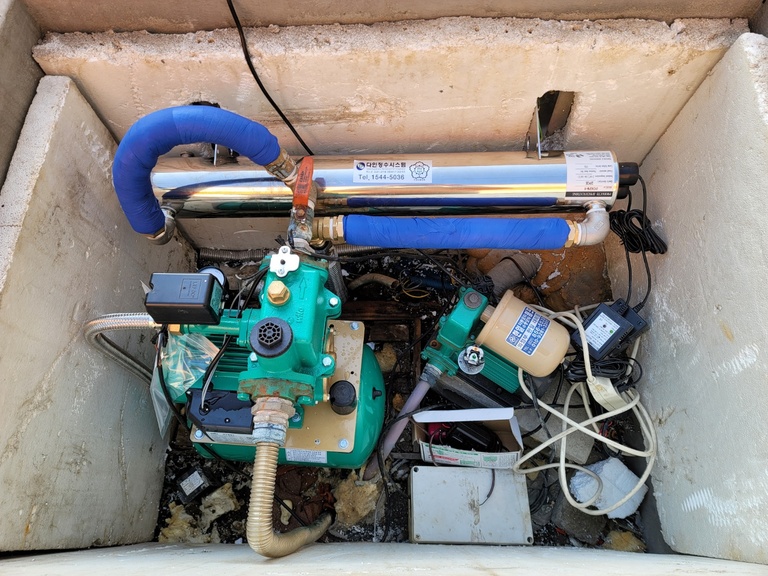 경기 포천 남ㅇㅇ님 UV 정수장치 설치사진