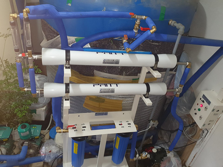 경기 이천 화이트하우스(숙박업소) R.O장치 설치사진